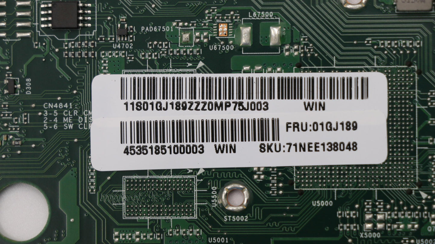 Lenovo Mb Uma I3-6100U Win W/Rtc - 01GJ189
