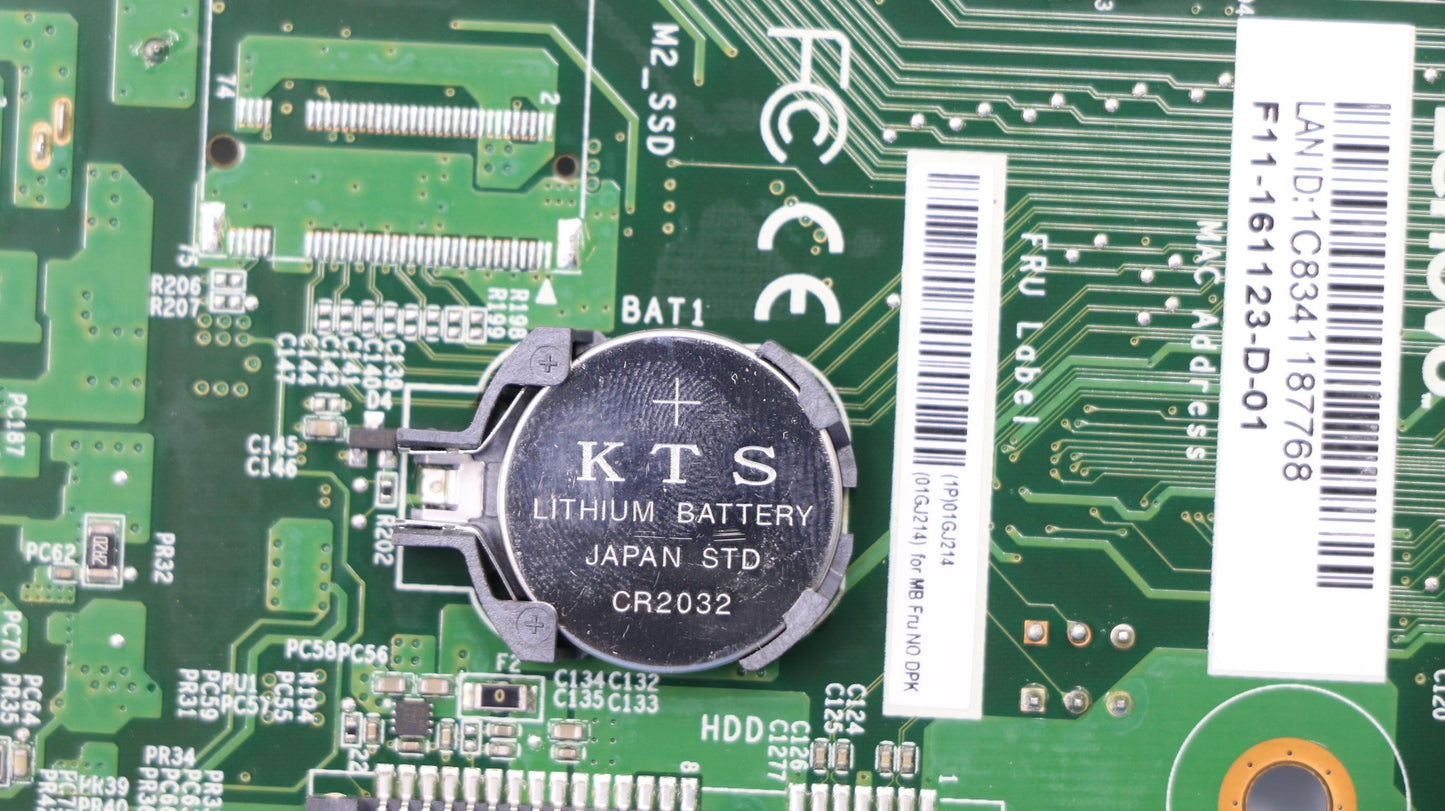 Lenovo Mb,Celeron J3455,Uma,No Dpk - 01GJ214