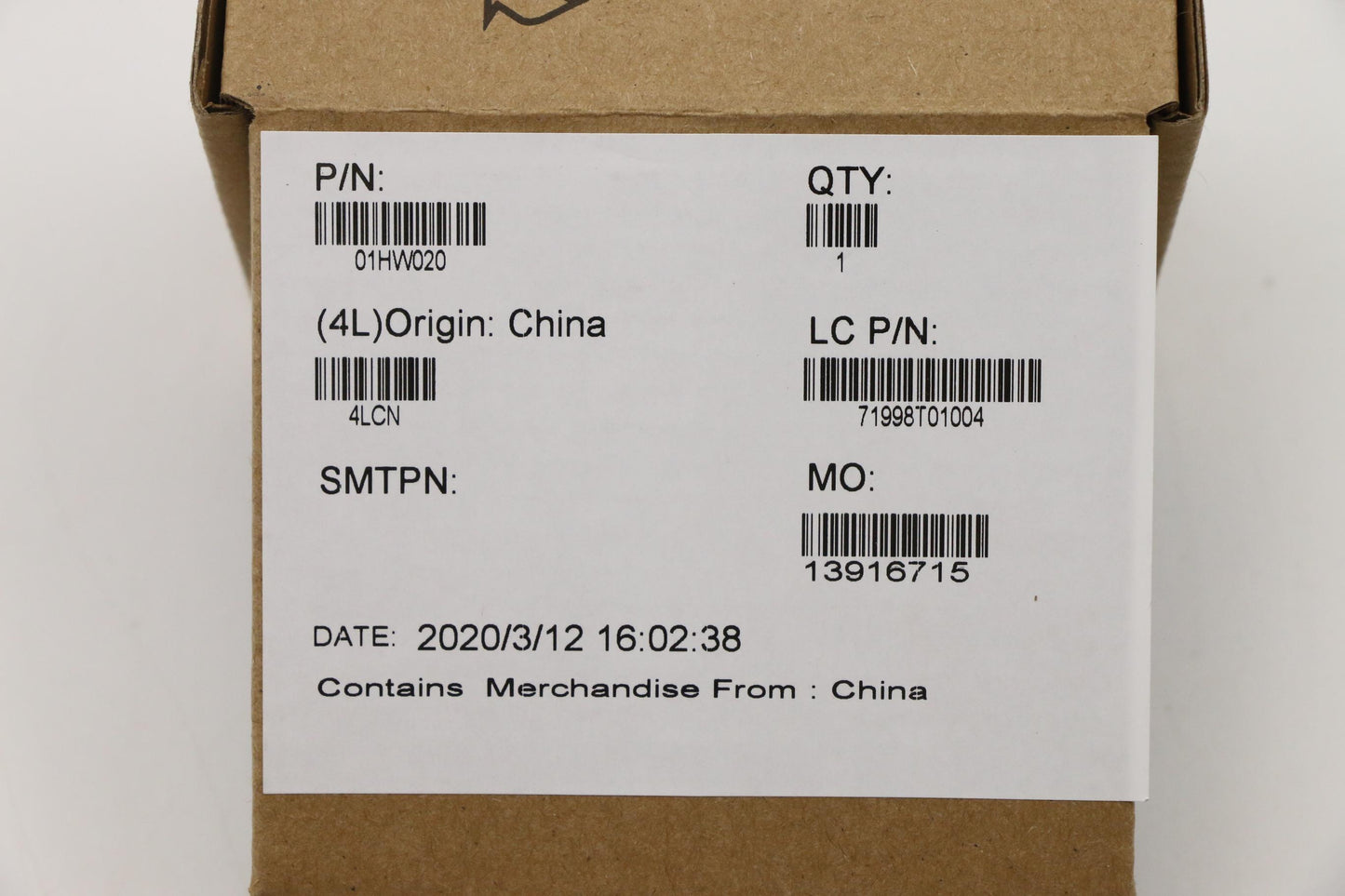 Lenovo Mera Hd1M Am7Sf56B0Atoshiba Az - 01HW020