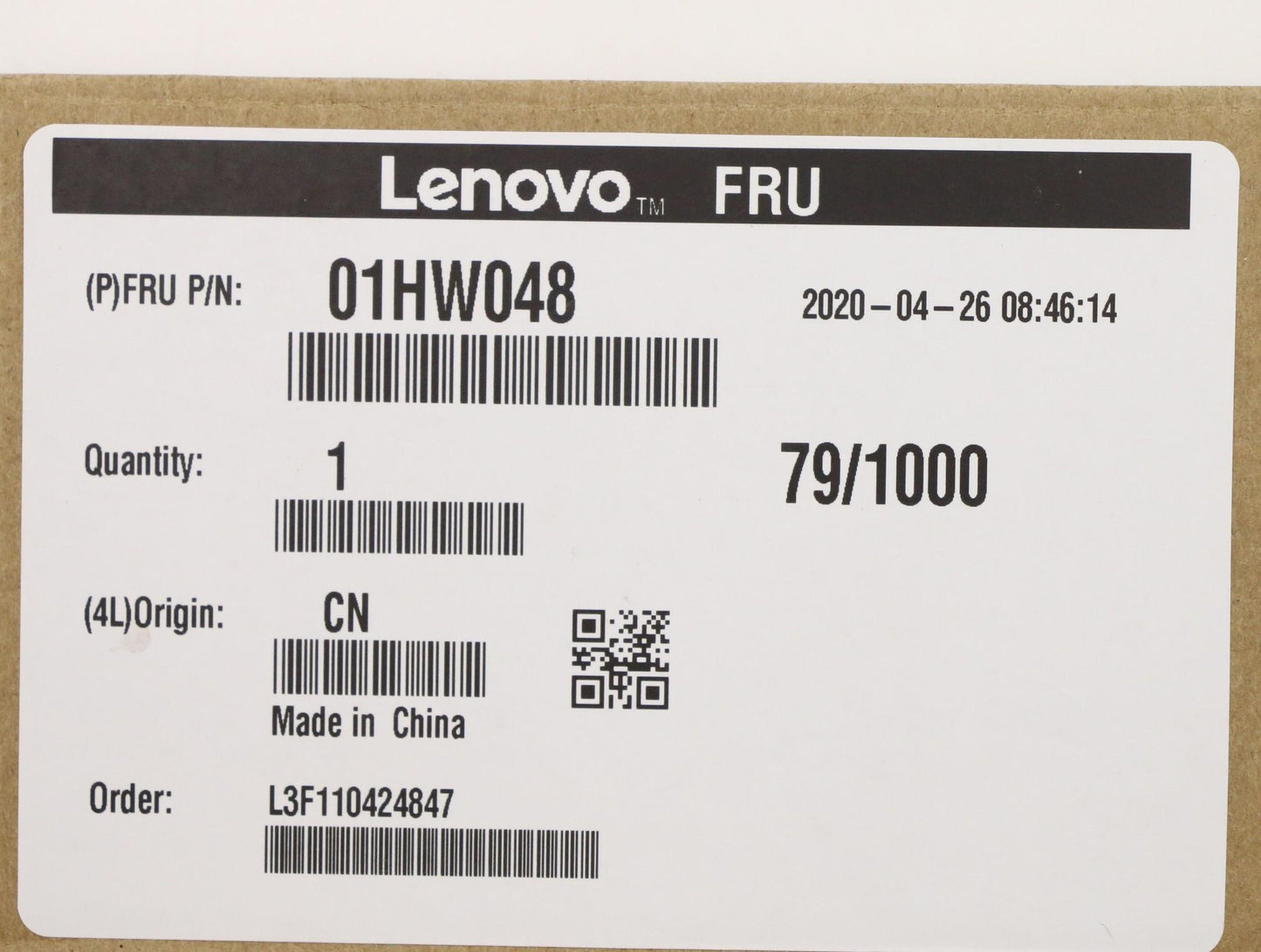 Lenovo Et481 Camera Hdir Front Mic Zi - 01HW048