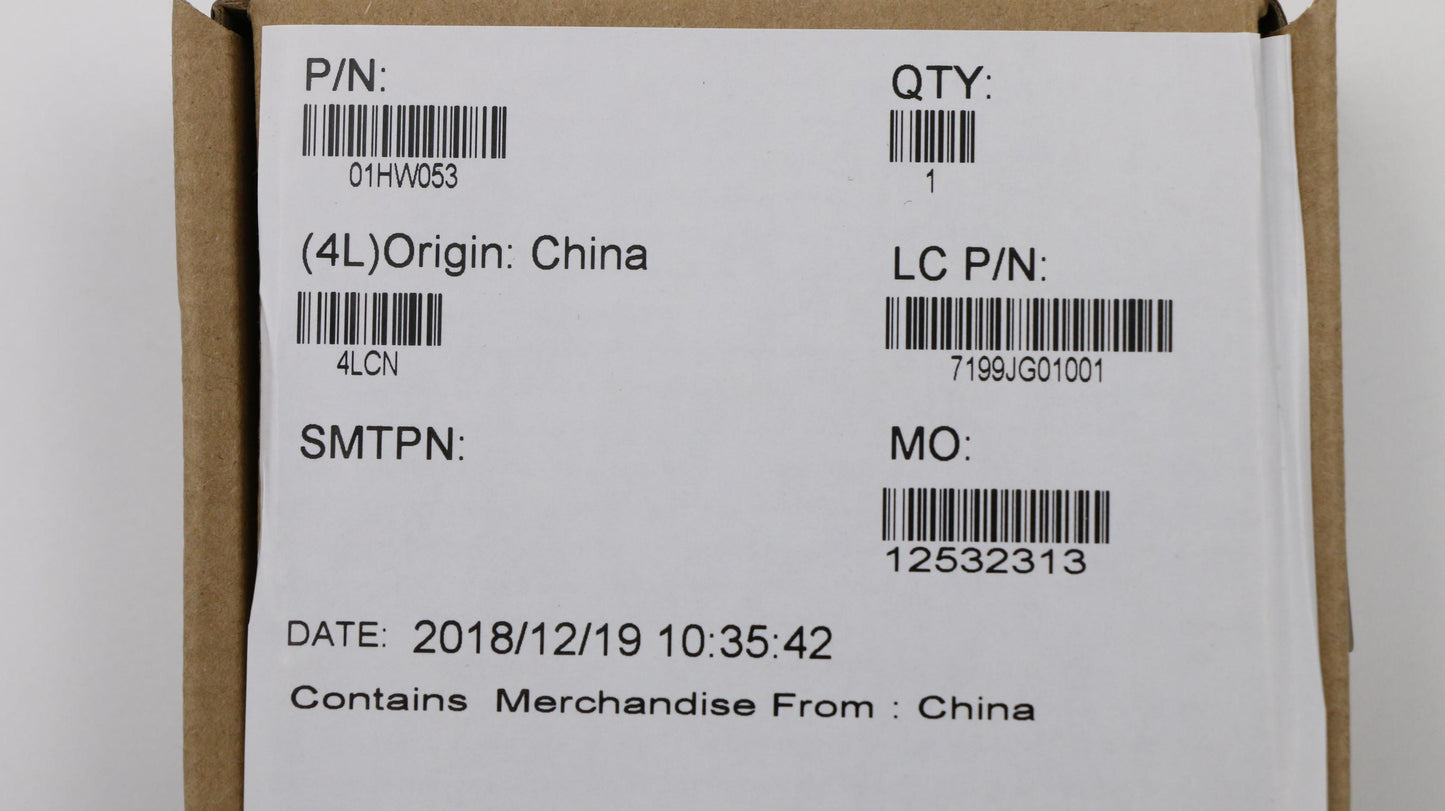 Lenovo Camera Internal - 01HW053