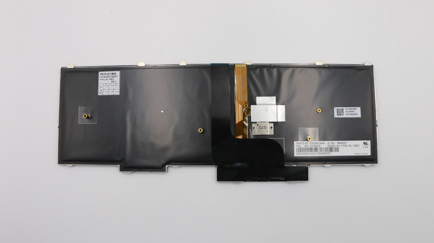 Lenovo Payton2Walter2 Bl Kbd,Cfr,Chy - 01HW202