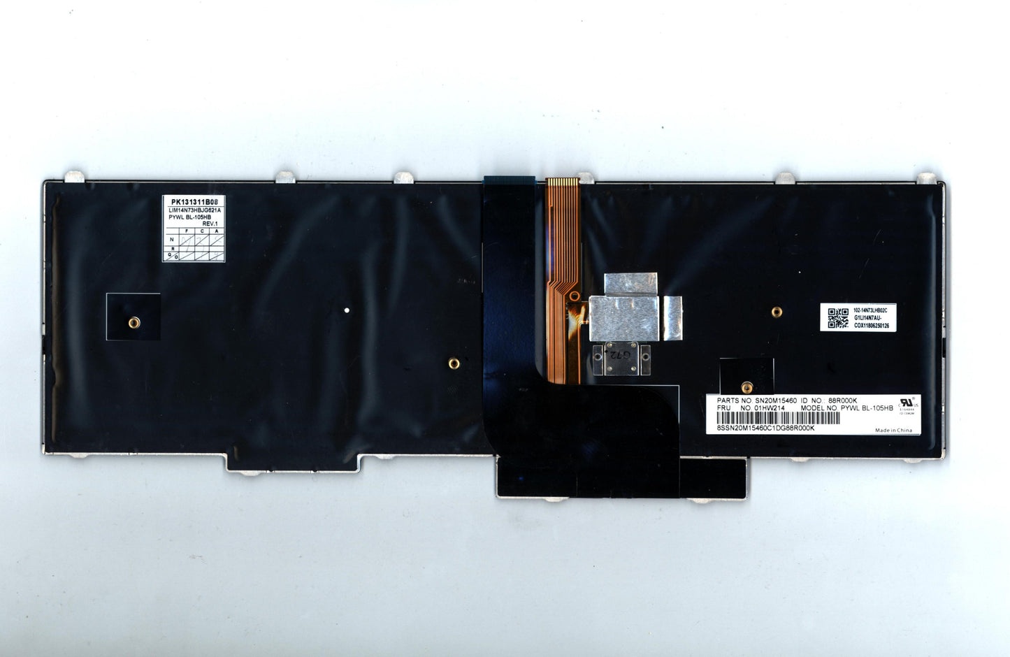 Lenovo Payton2Walter2 Bl Kbd,Il,Chy - 01HW214