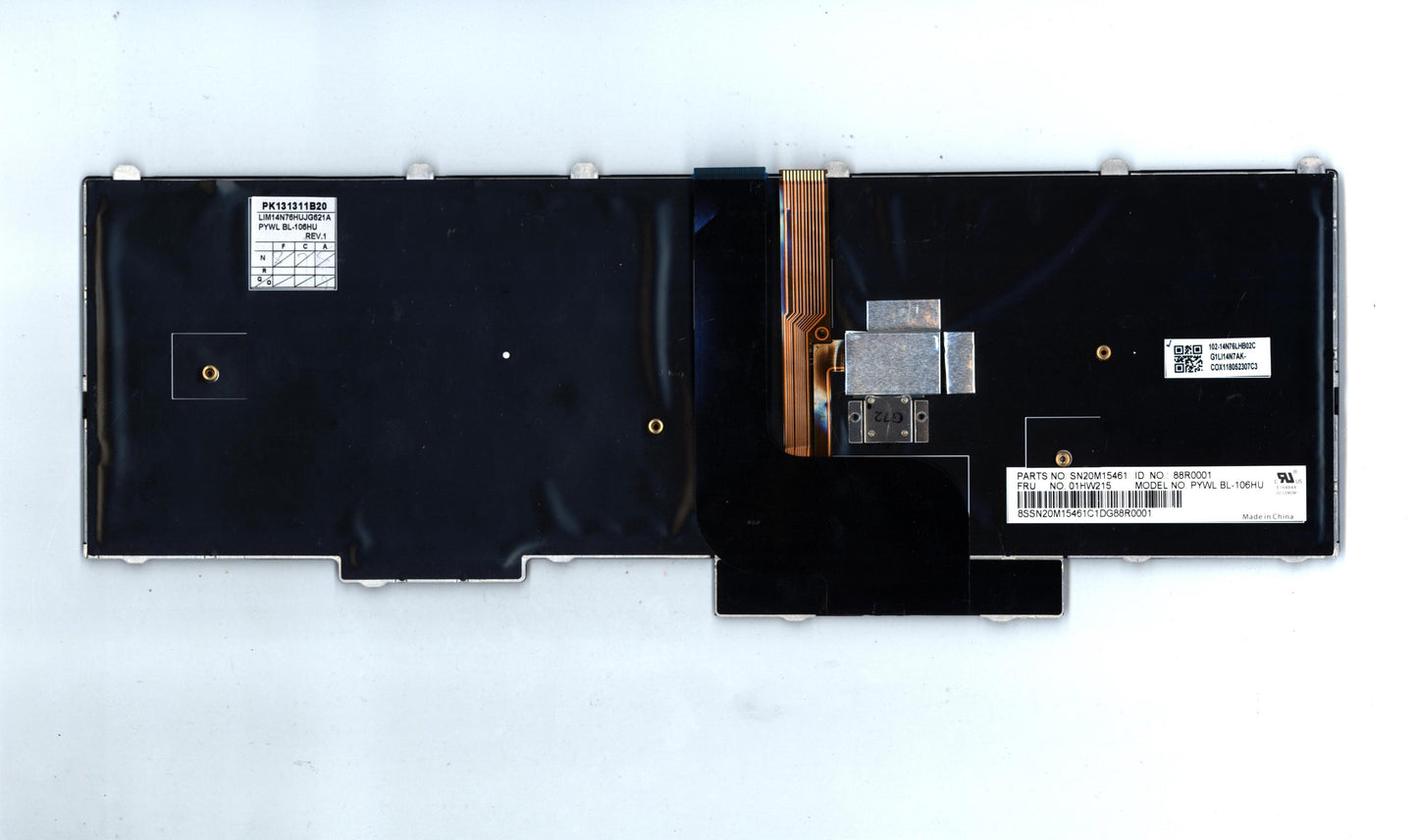 Lenovo Payton2Walter2 Bl Kbd,Hu,Chy - 01HW215