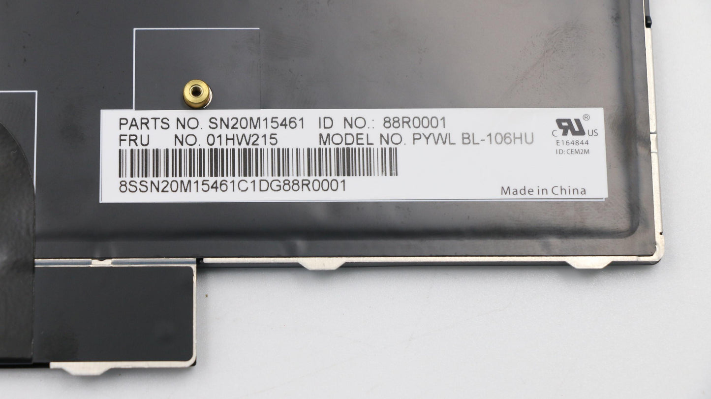 Lenovo Payton2Walter2 Bl Kbd,Hu,Chy - 01HW215