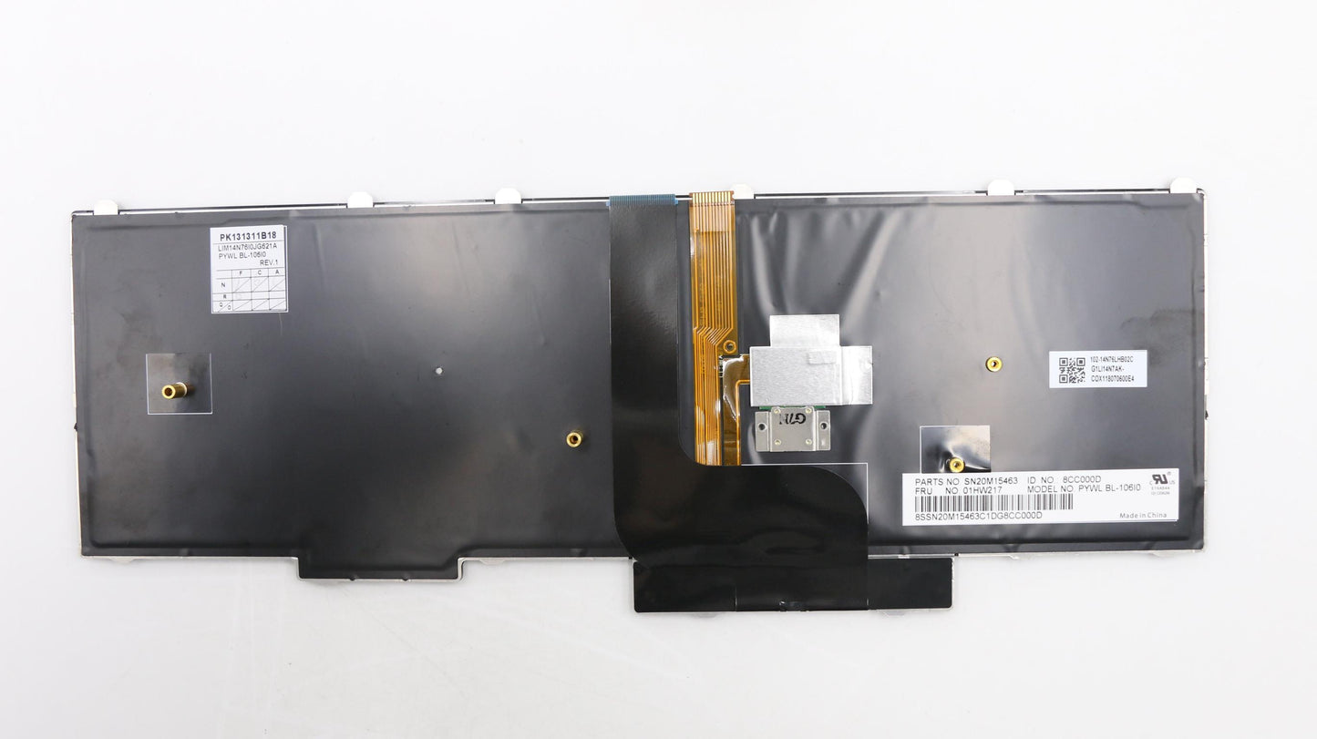 Lenovo Payton2Walter2 Bl Kbd,It,Chy - 01HW217