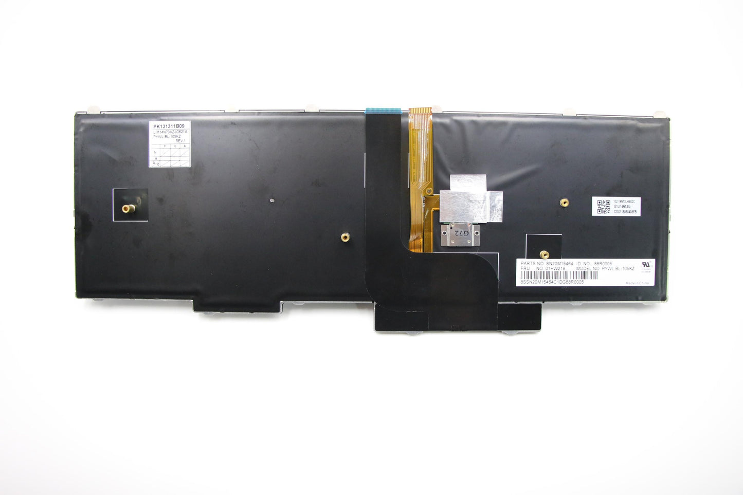 Lenovo Payton2Walter2 Bl Kbd,Kz,Chy - 01HW218