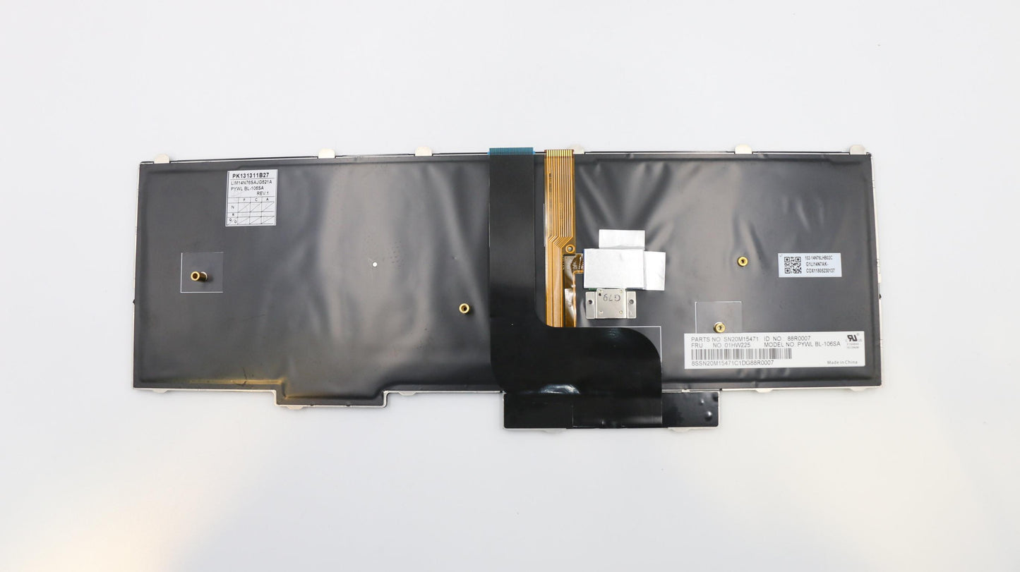 Lenovo Payton2Walter2 Bl Kbd,Si,Chy - 01HW225
