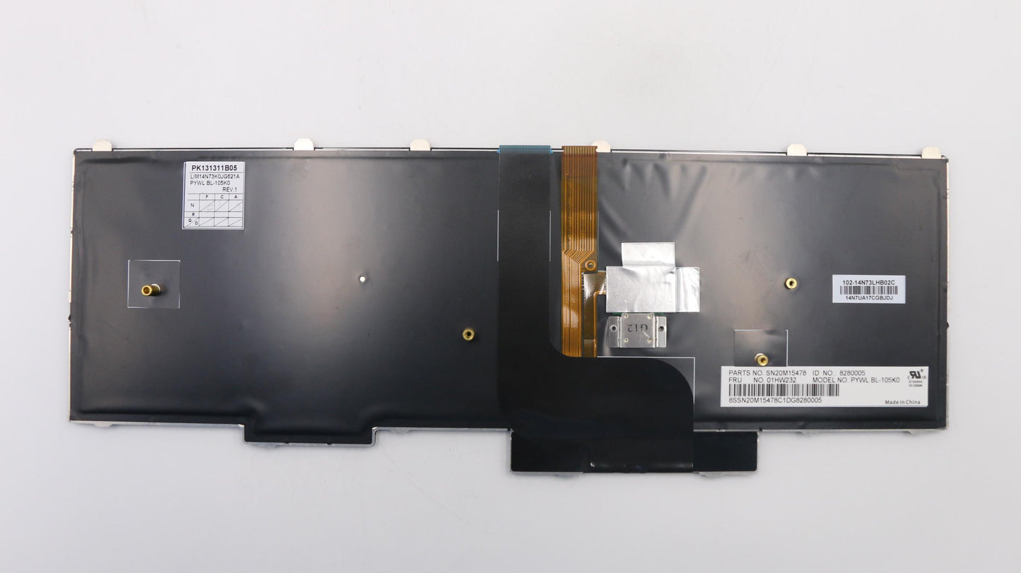 Lenovo Payton2Walter2 Bl Kbd,Kr,Chy - 01HW232
