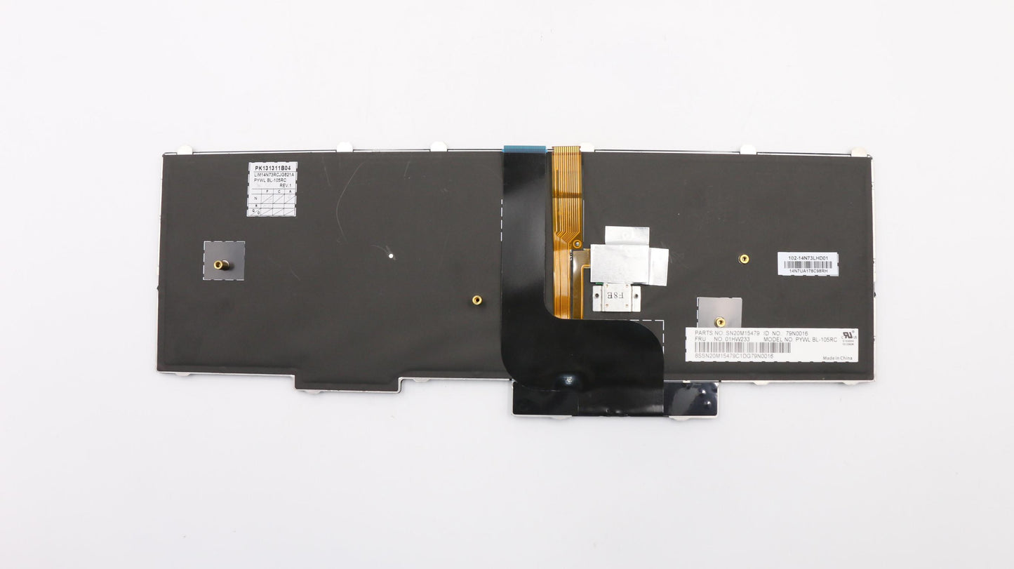 Lenovo Payton2Walter2 Bl Kbd,Tw,Chy - 01HW233