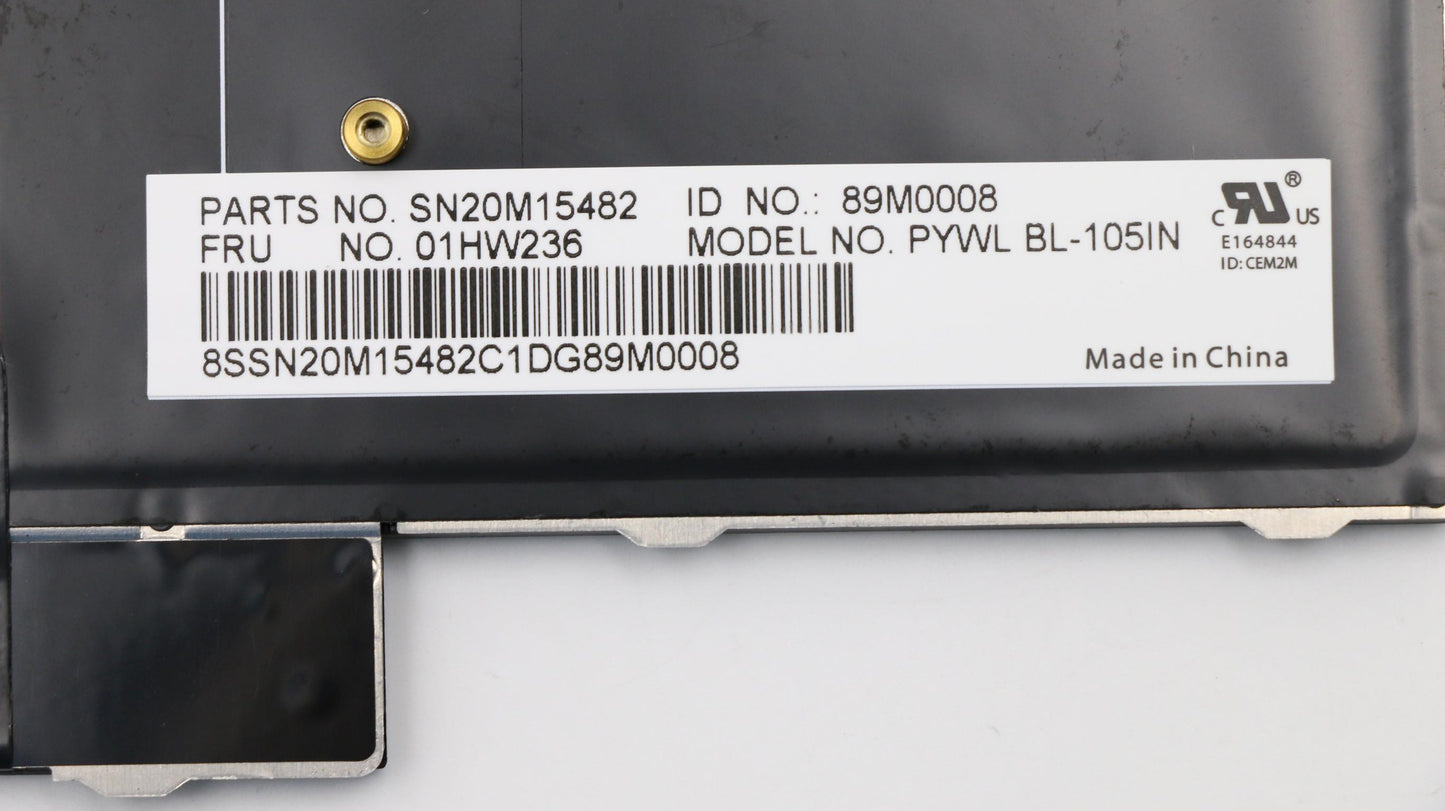 Lenovo Payton2Walter2 Bl Kbd,In,Chy - 01HW236