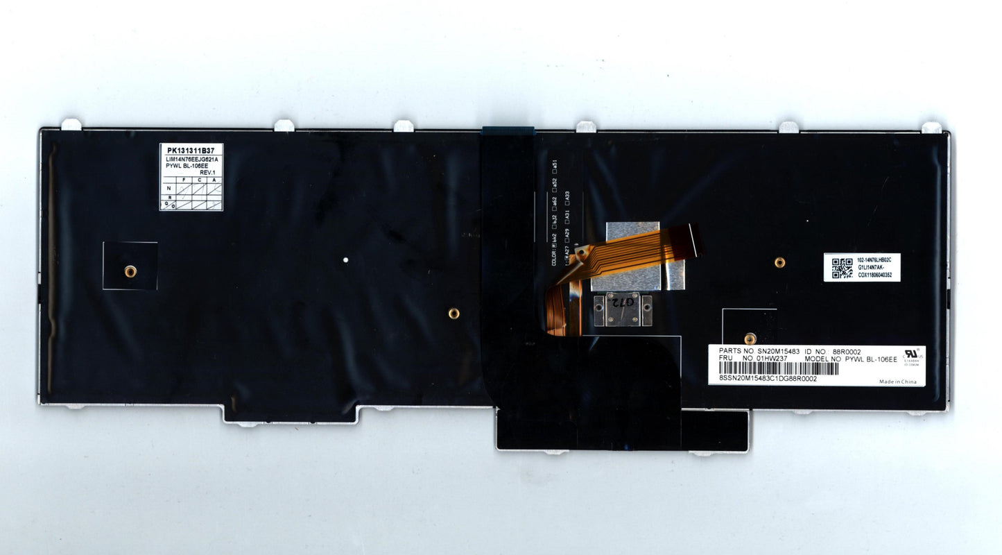 Lenovo Payton2Walter2 Bl Kbd,Ee,Chy - 01HW237