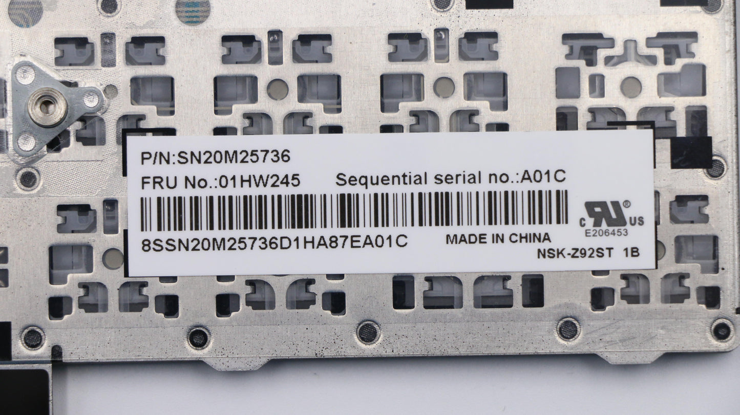 Lenovo Payton2Walter2 Nbl Kbd,Br,Dfn - 01HW245
