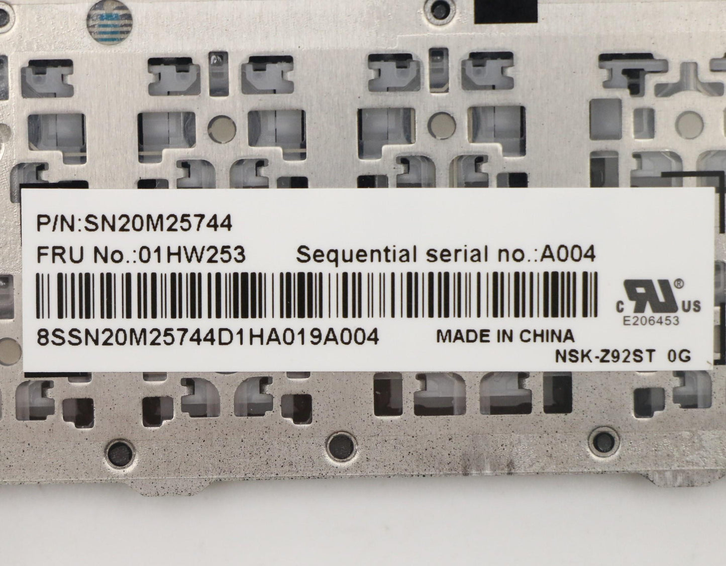 Lenovo Payton2Walter2 Nbl Kbd,De,Dfn - 01HW253