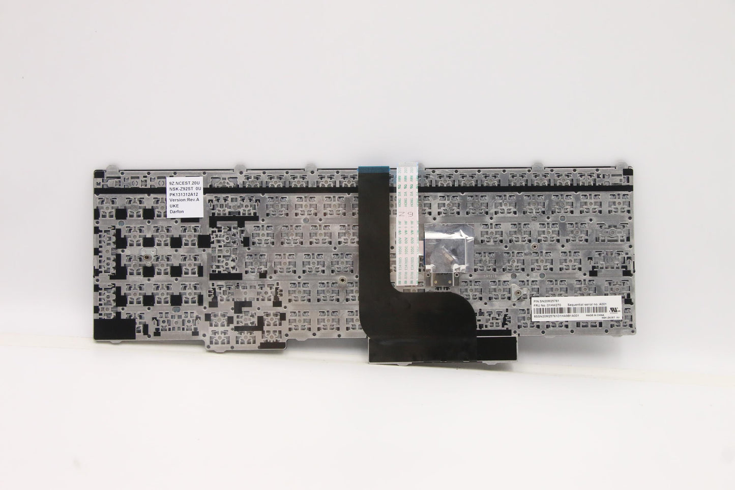 Lenovo Payton2Walter2 Nbl Kbd,Gb,Dfn - 01HW270