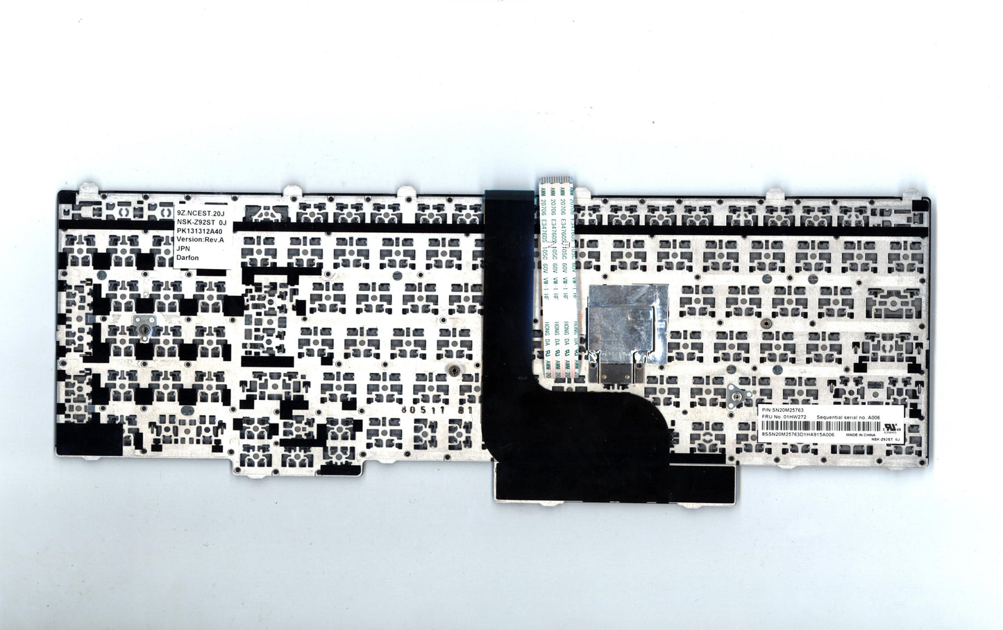 Lenovo Payton2Walter2 Nbl Kbd,Jp,Dfn - 01HW272