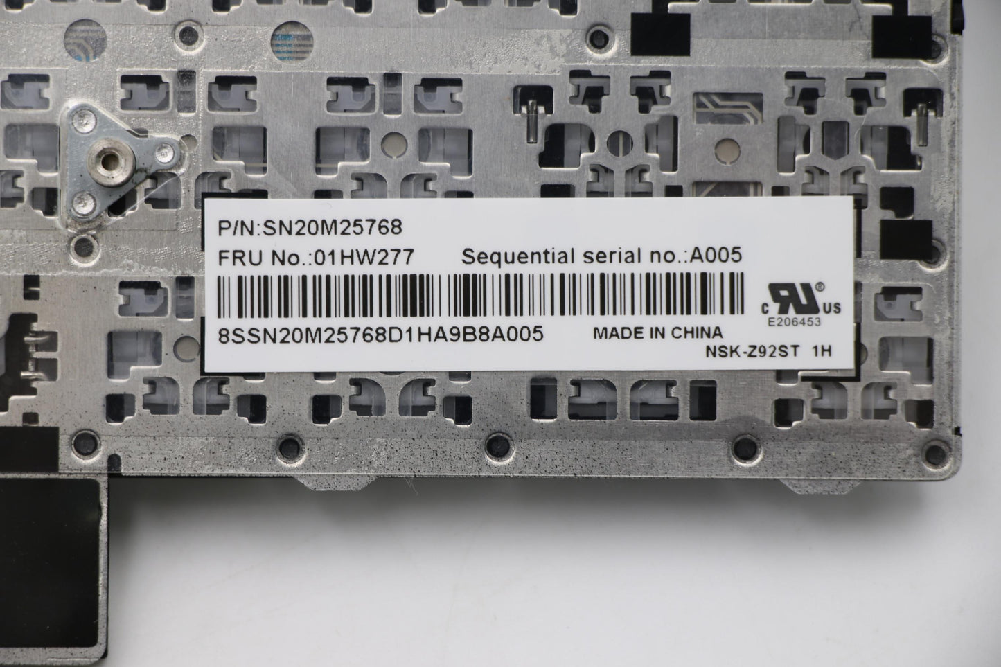 Lenovo Payton2Walter2 Nbl Kbd,In,Dfn - 01HW277