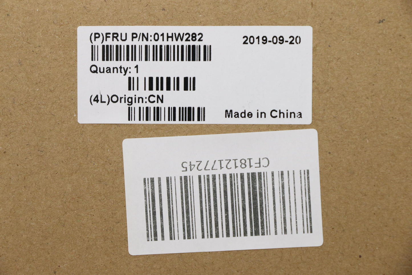 Lenovo Keyboard Bl Us Dfn - 01HW282