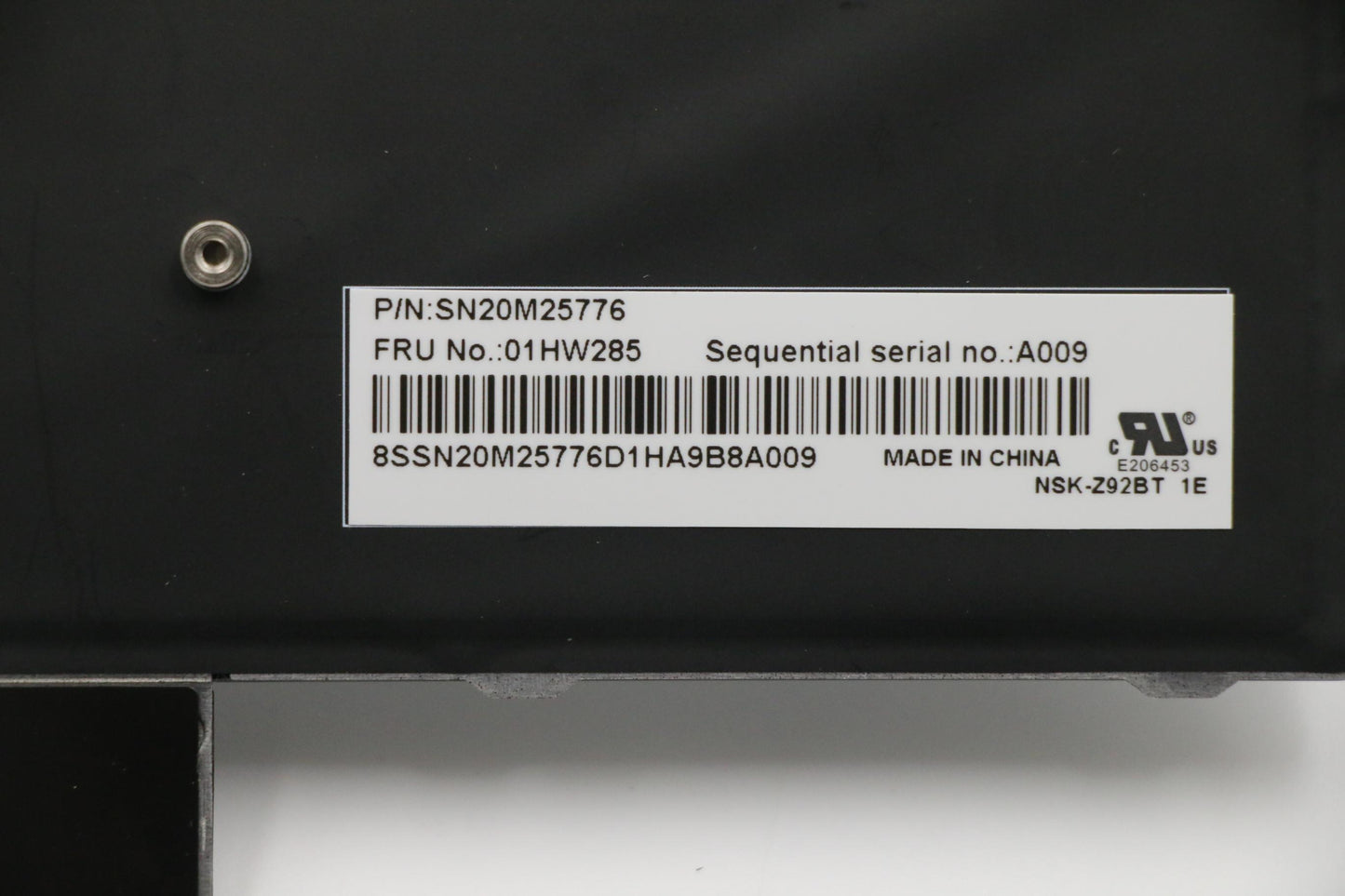 Lenovo Payton2Walter2 Bl Kbd,Las,Dfn - 01HW285