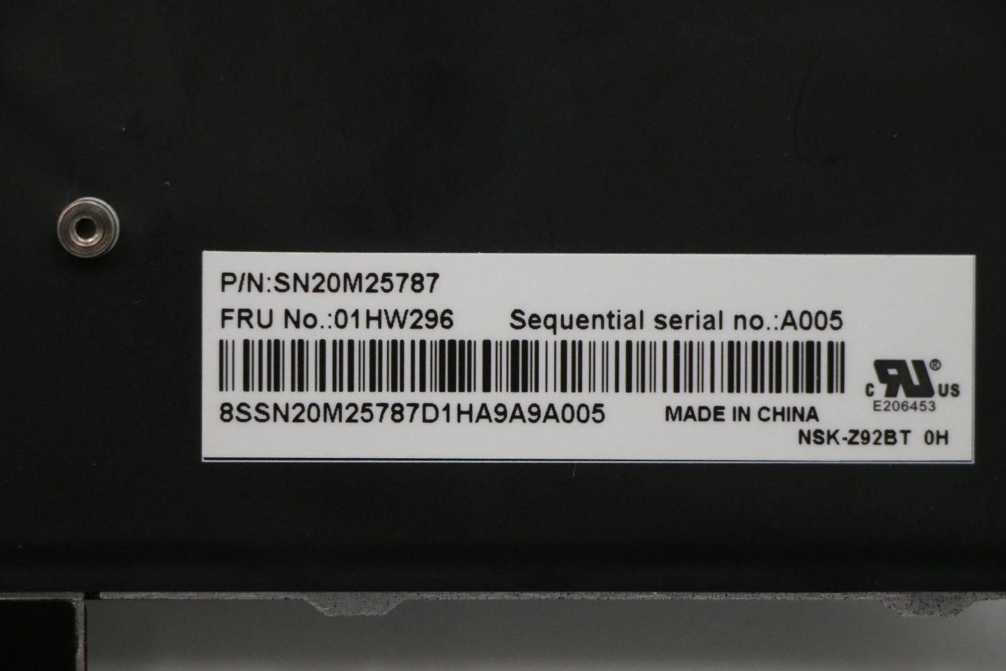Lenovo Payton2Walter2 Bl Kbd,Il,Dfn - 01HW296