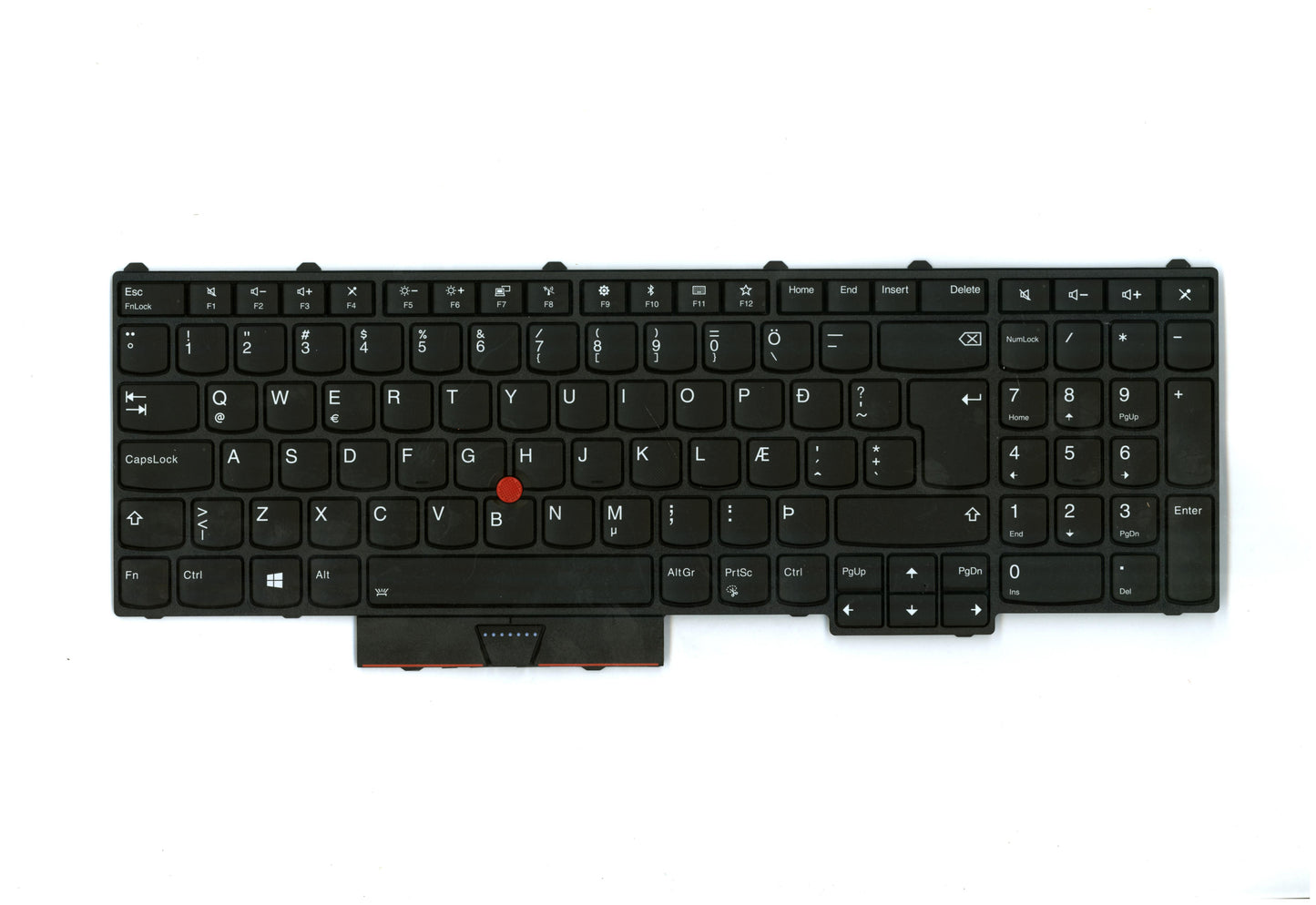 Lenovo Payton2Walter2 Bl Kbd,Is,Dfn - 01HW298