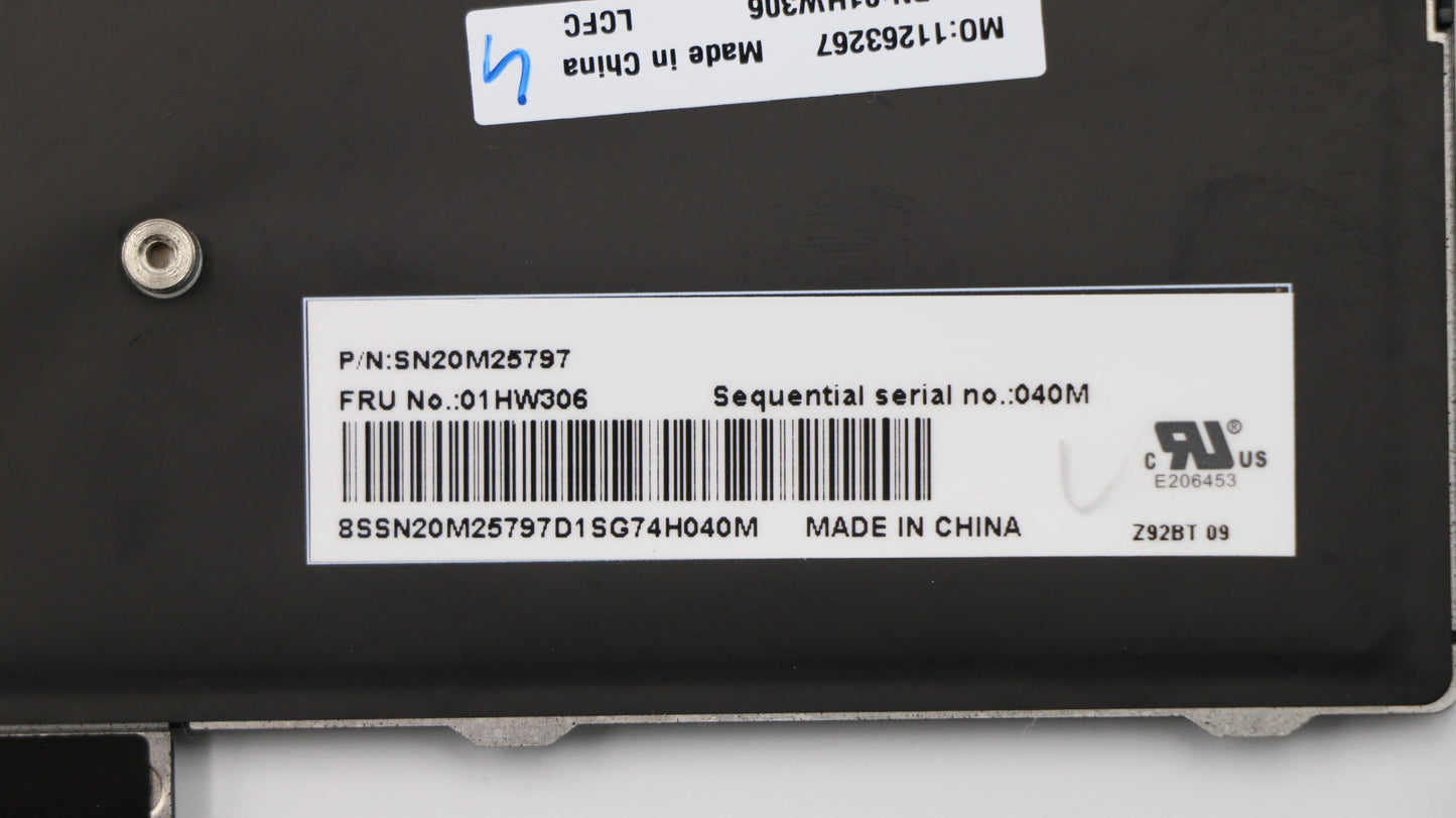 Lenovo Payton2Walter2 Bl Kbd,Sk,Dfn - 01HW306