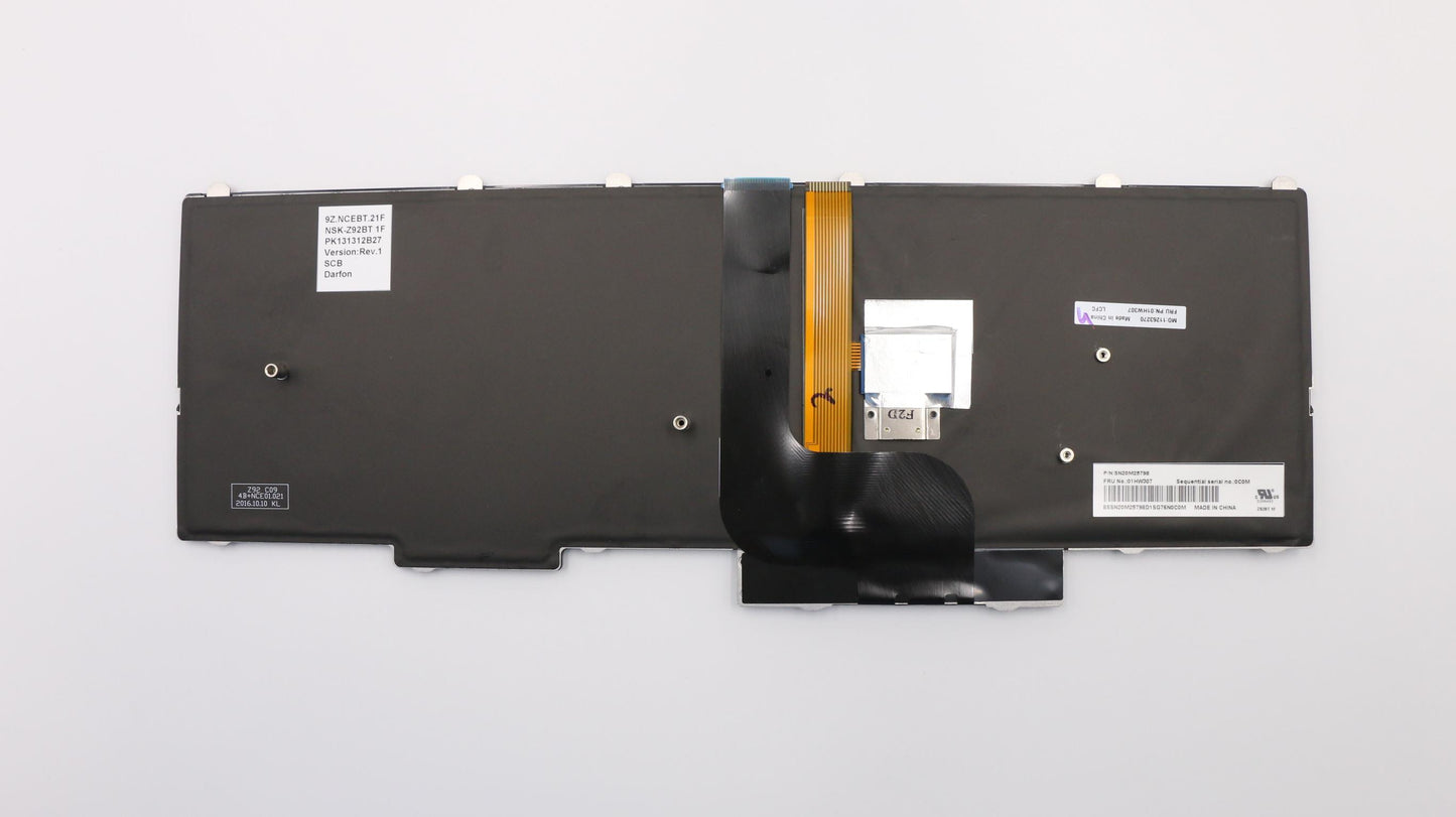 Lenovo Payton2Walter2 Bl Kbd,Si,Dfn - 01HW307