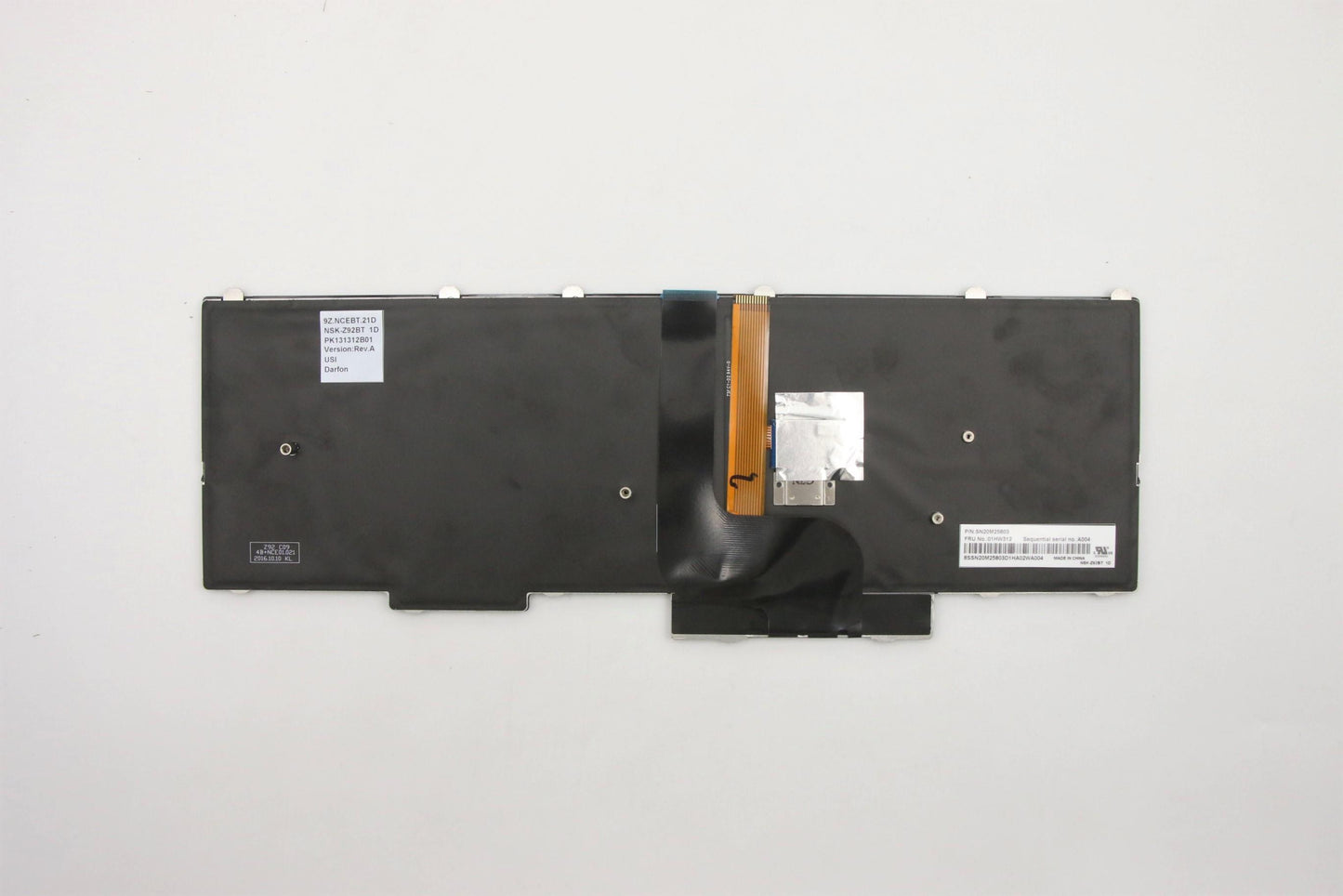 Lenovo Payton2Walter2 Bl Kbd,Usi,Dfn - 01HW312