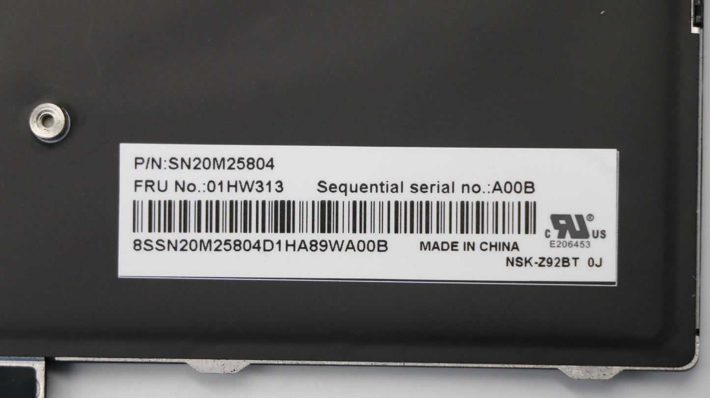 Lenovo Payton2Walter2 Bl Kbd,Jp,Dfn - 01HW313