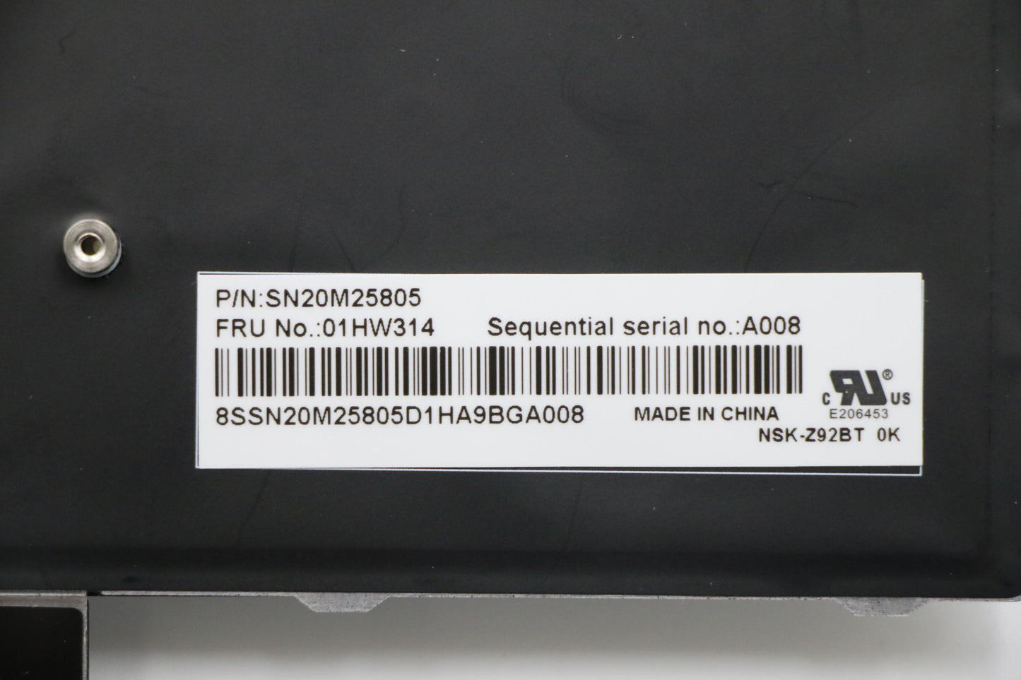 Lenovo Payton2Walter2 Bl Kbd,Kr,Dfn - 01HW314