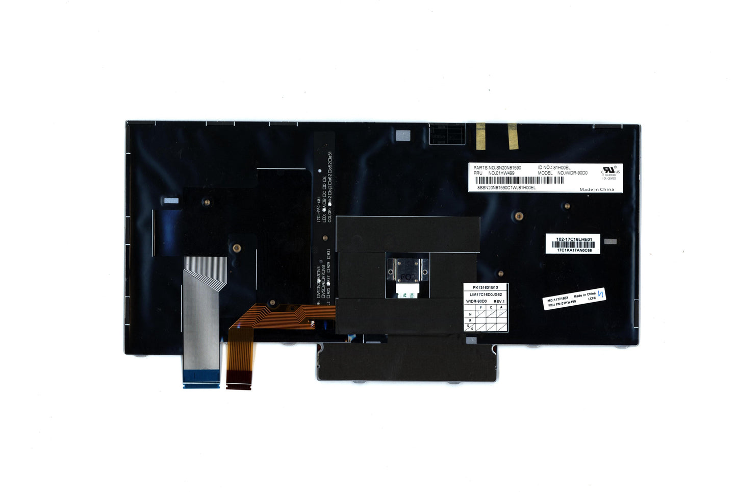 Lenovo Wir Chy Bl-Kb De - 01HW499