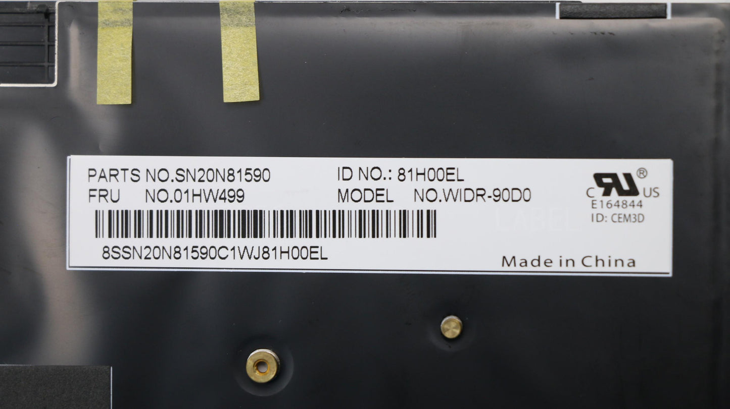 Lenovo Wir Chy Bl-Kb De - 01HW499