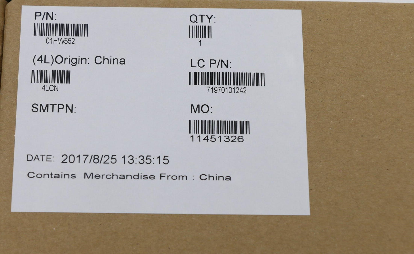 Lenovo Win,I5-6200U,N-Tpm2,Swg - 01HW552