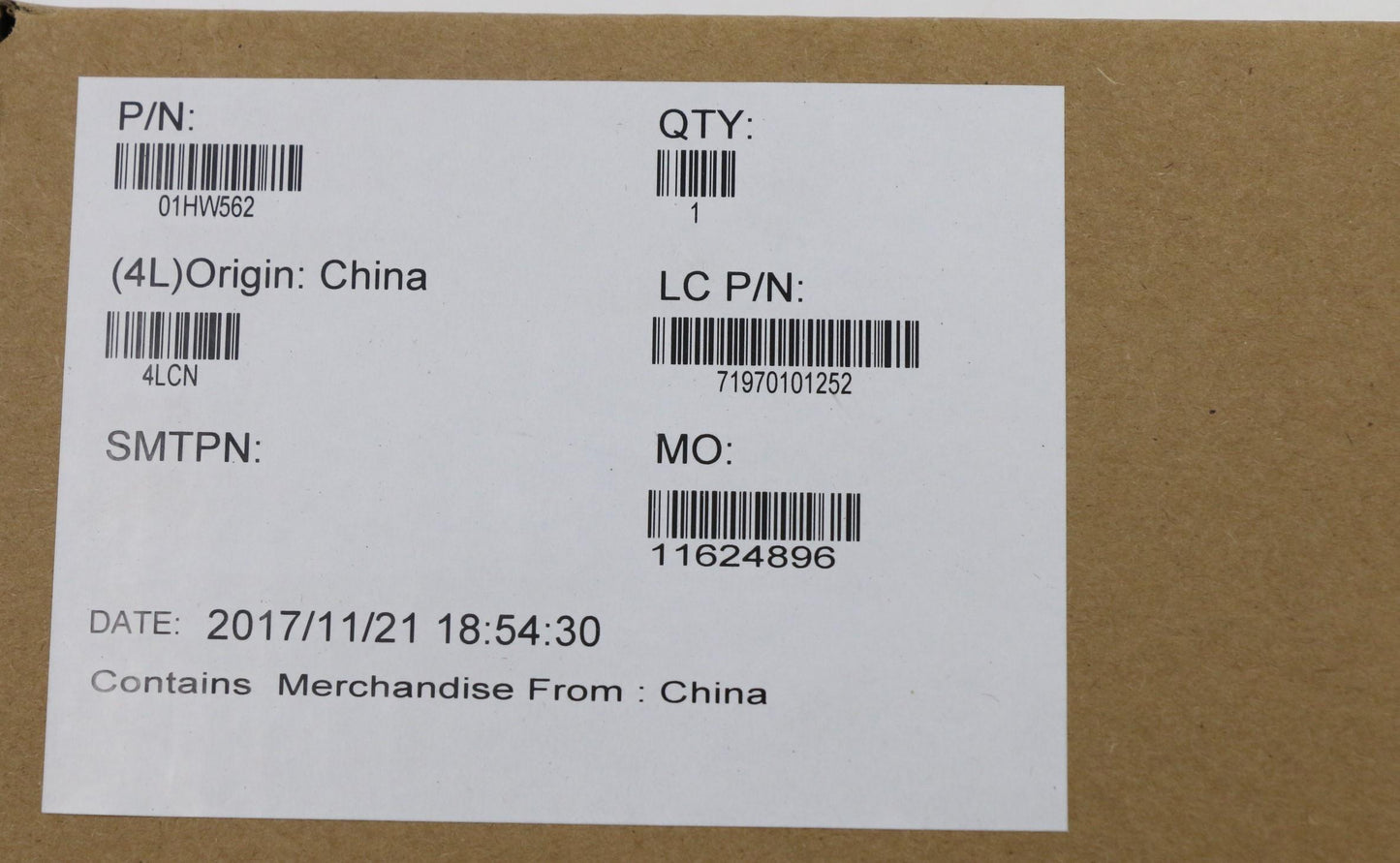 Lenovo Nok,I5-6300U,N-Tpm2,Swg - 01HW562