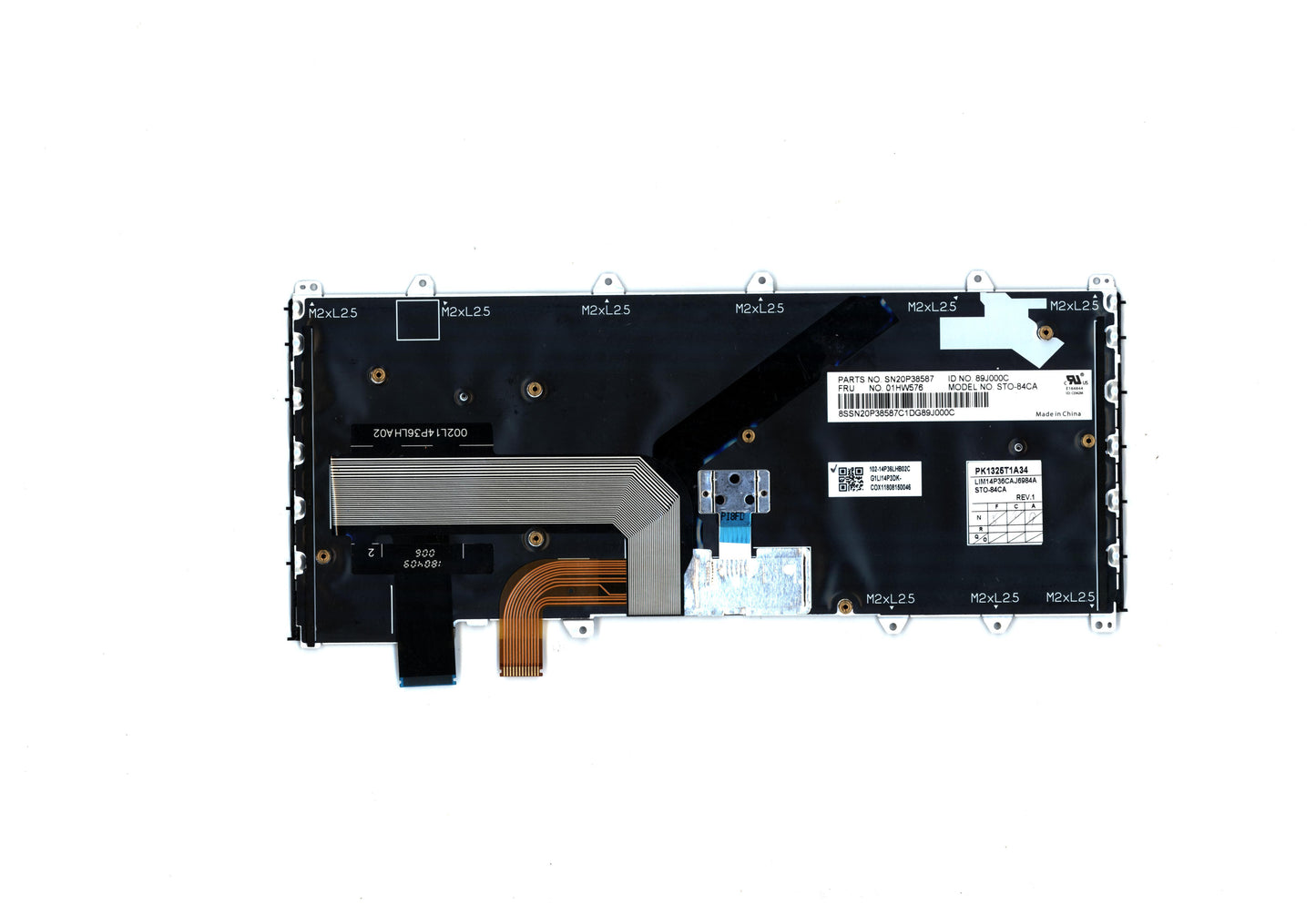 Lenovo Kb Chicony Black Acnor - 01HW576