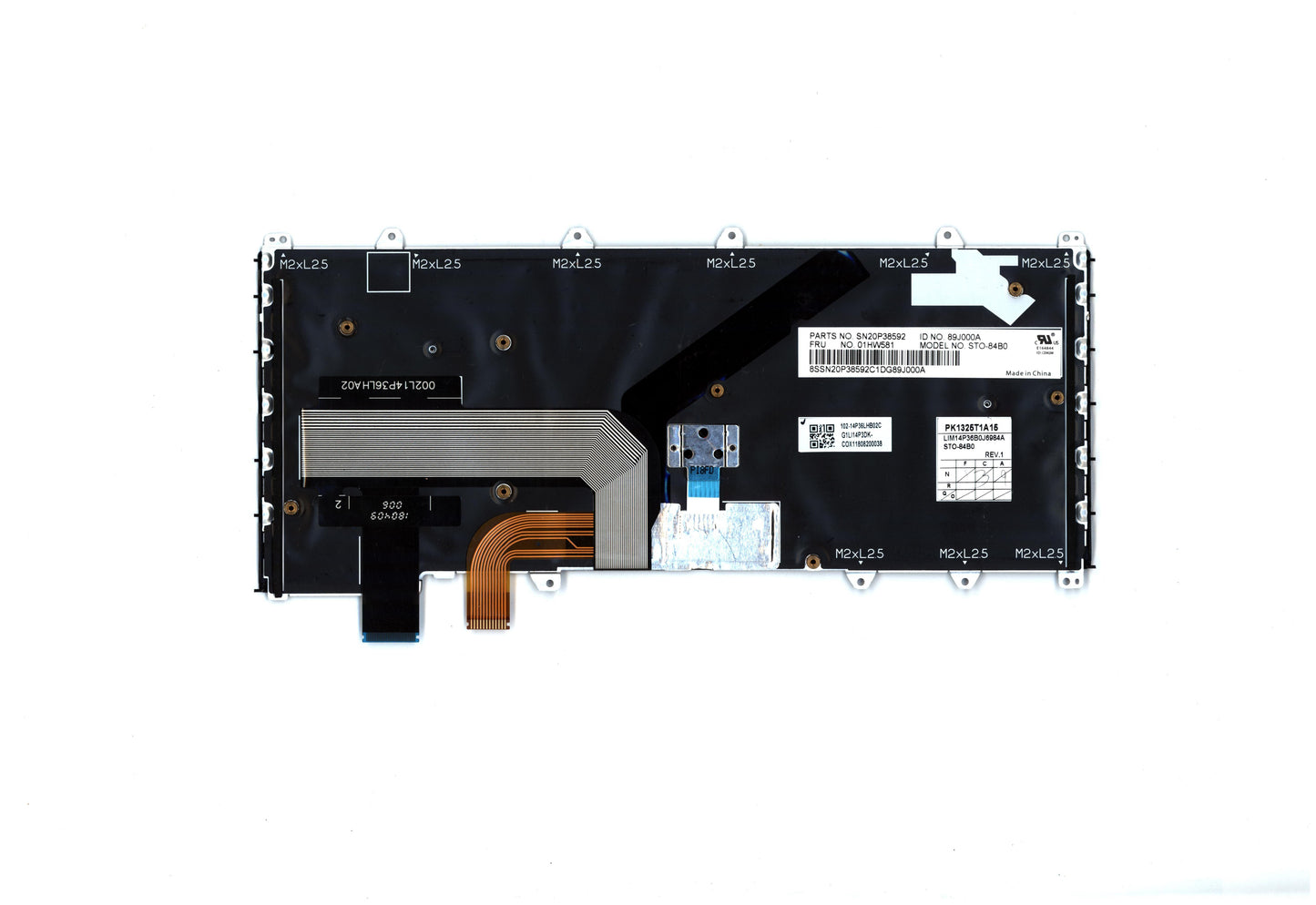 Lenovo Kb Chicony Black Bel - 01HW581