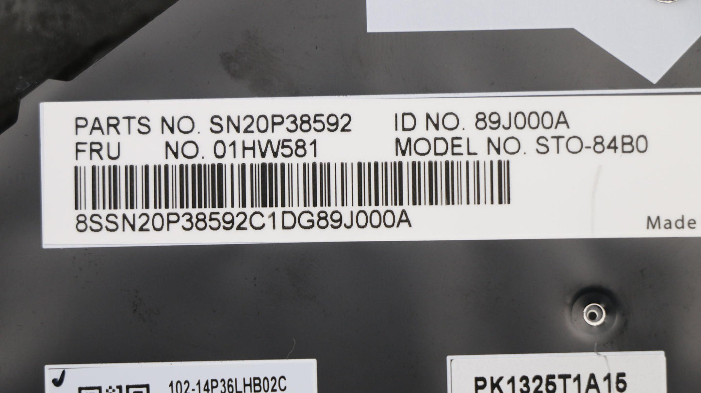 Lenovo Kb Chicony Black Bel - 01HW581