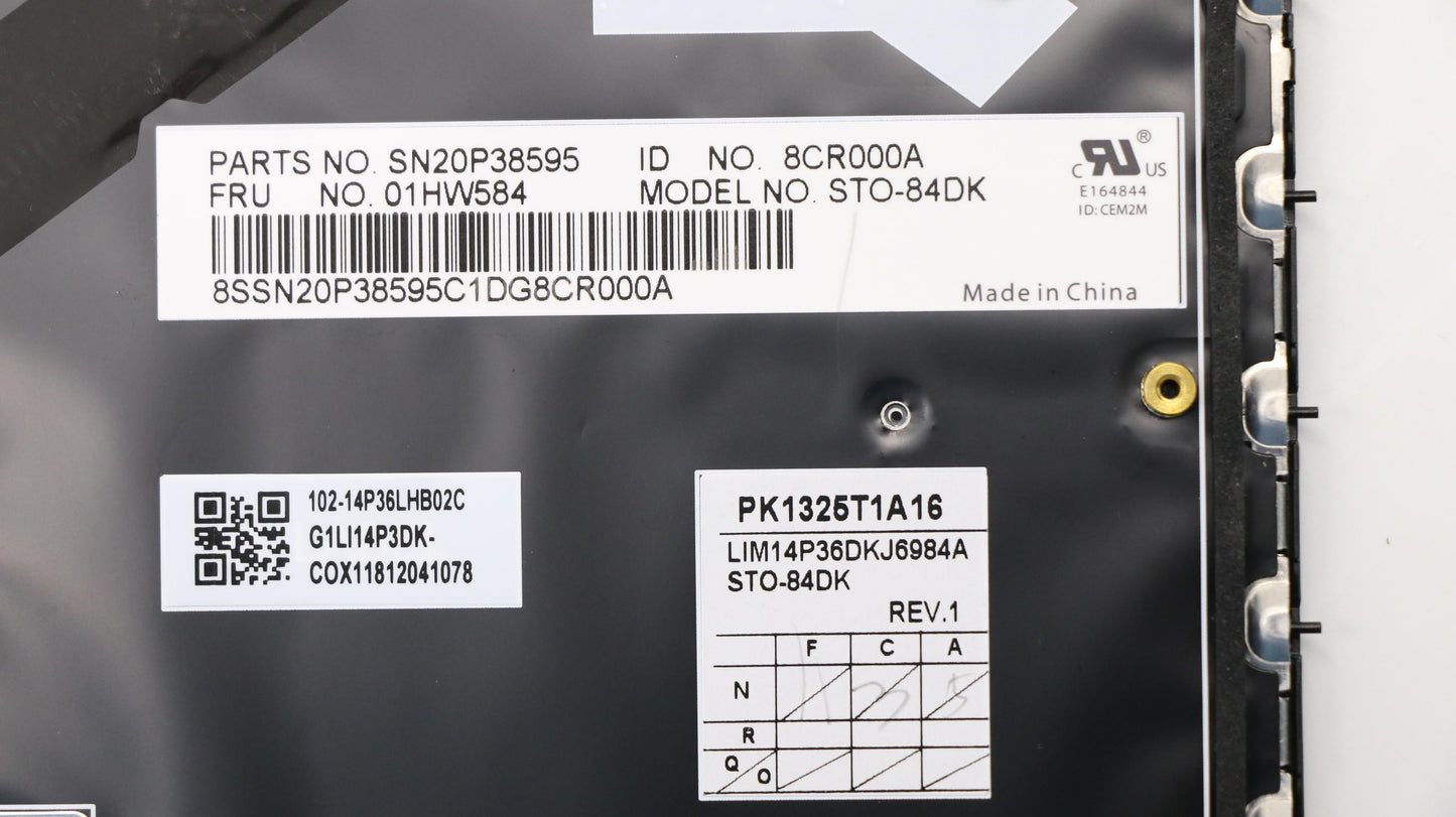 Lenovo Kb Chicony Black Den - 01HW584