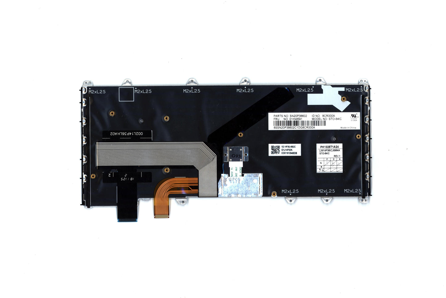 Lenovo Kb Chicony Black Ice - 01HW591