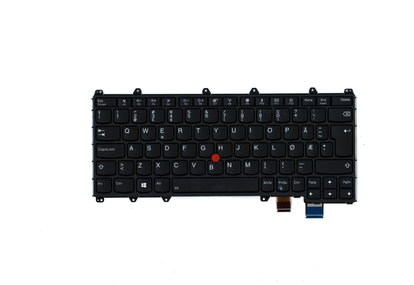 Lenovo Kb Chicony Black Norw - 01HW595