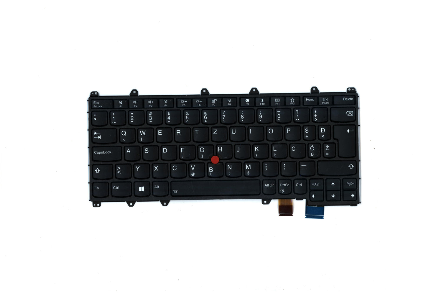 Lenovo Kb Chicony Black Slvn - 01HW599