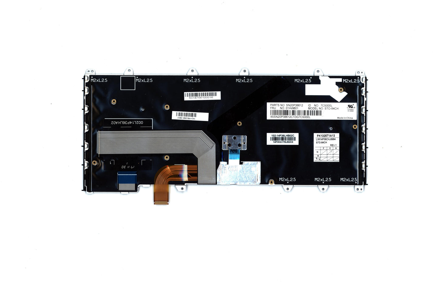 Lenovo Kb Chicony Black Sw - 01HW601