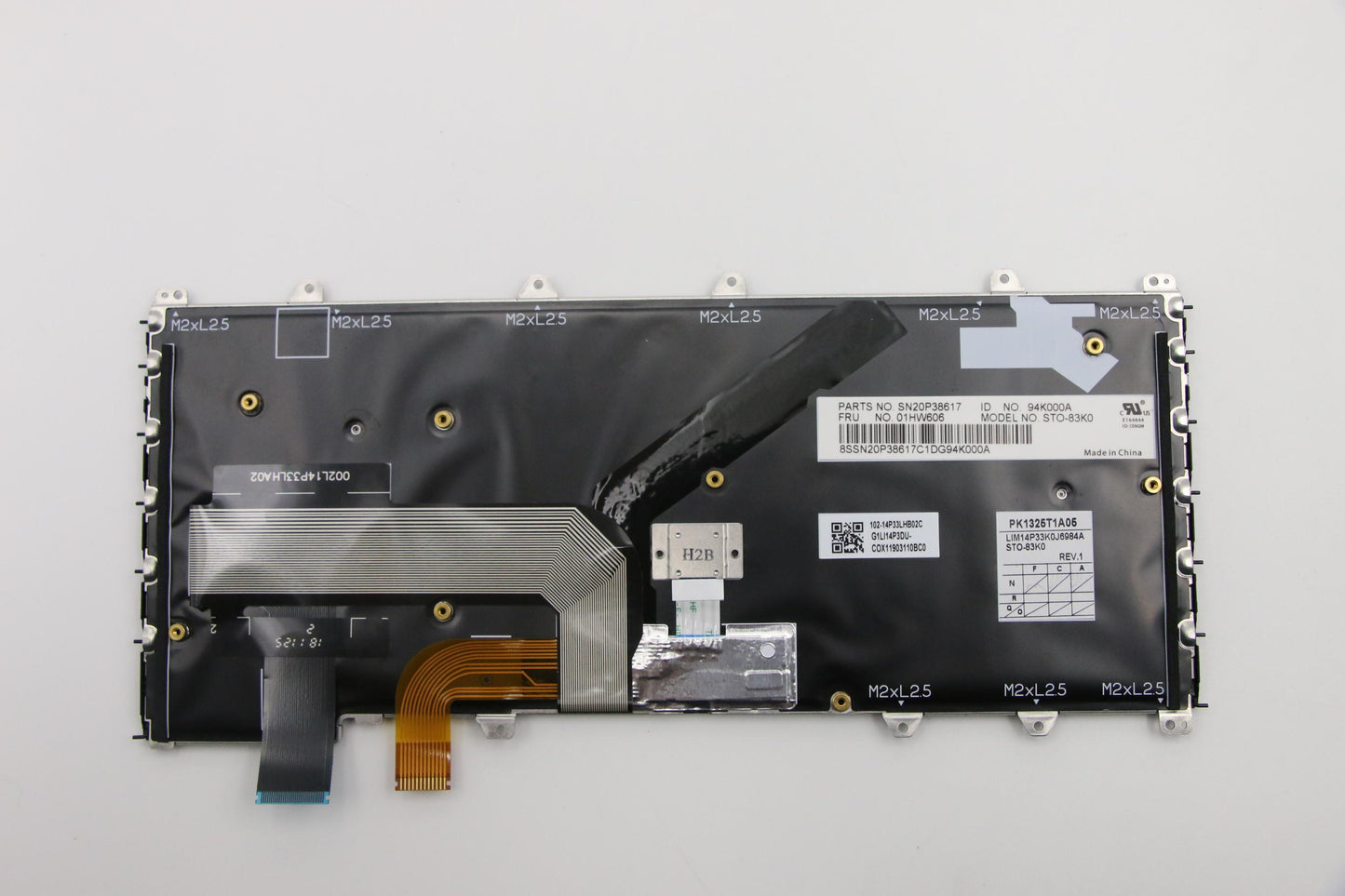 Lenovo Kb Chicony Black Kor - 01HW606