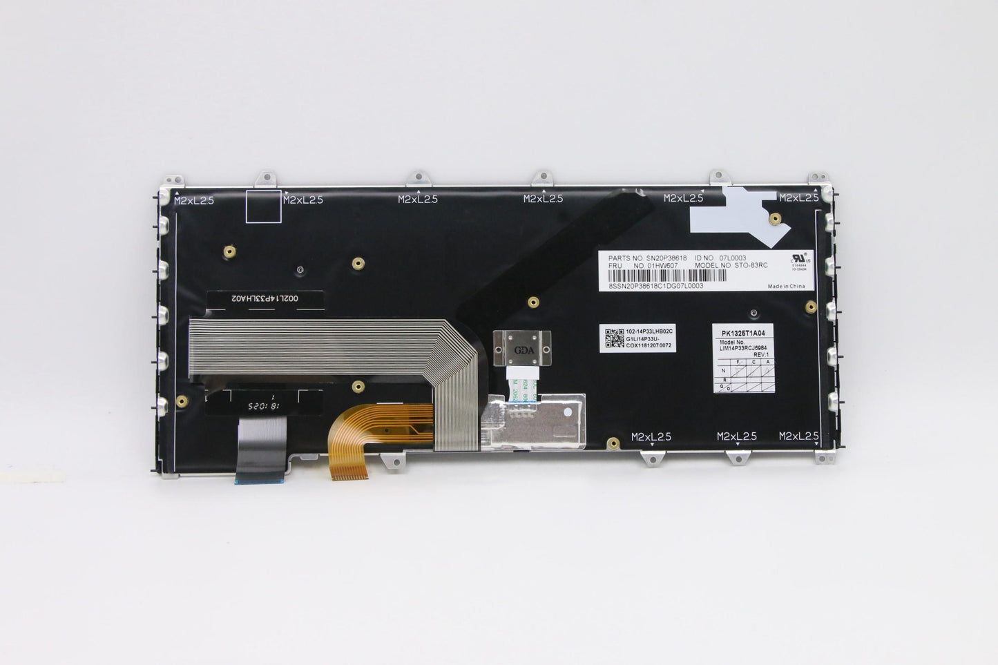 Lenovo Kb Chicony Black Tch - 01HW607