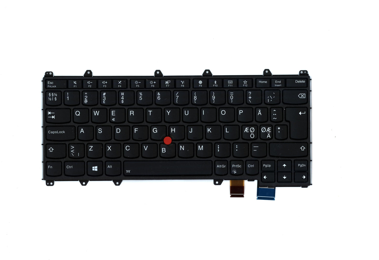 Lenovo Kb Chicony Black Nordi - 01HW614