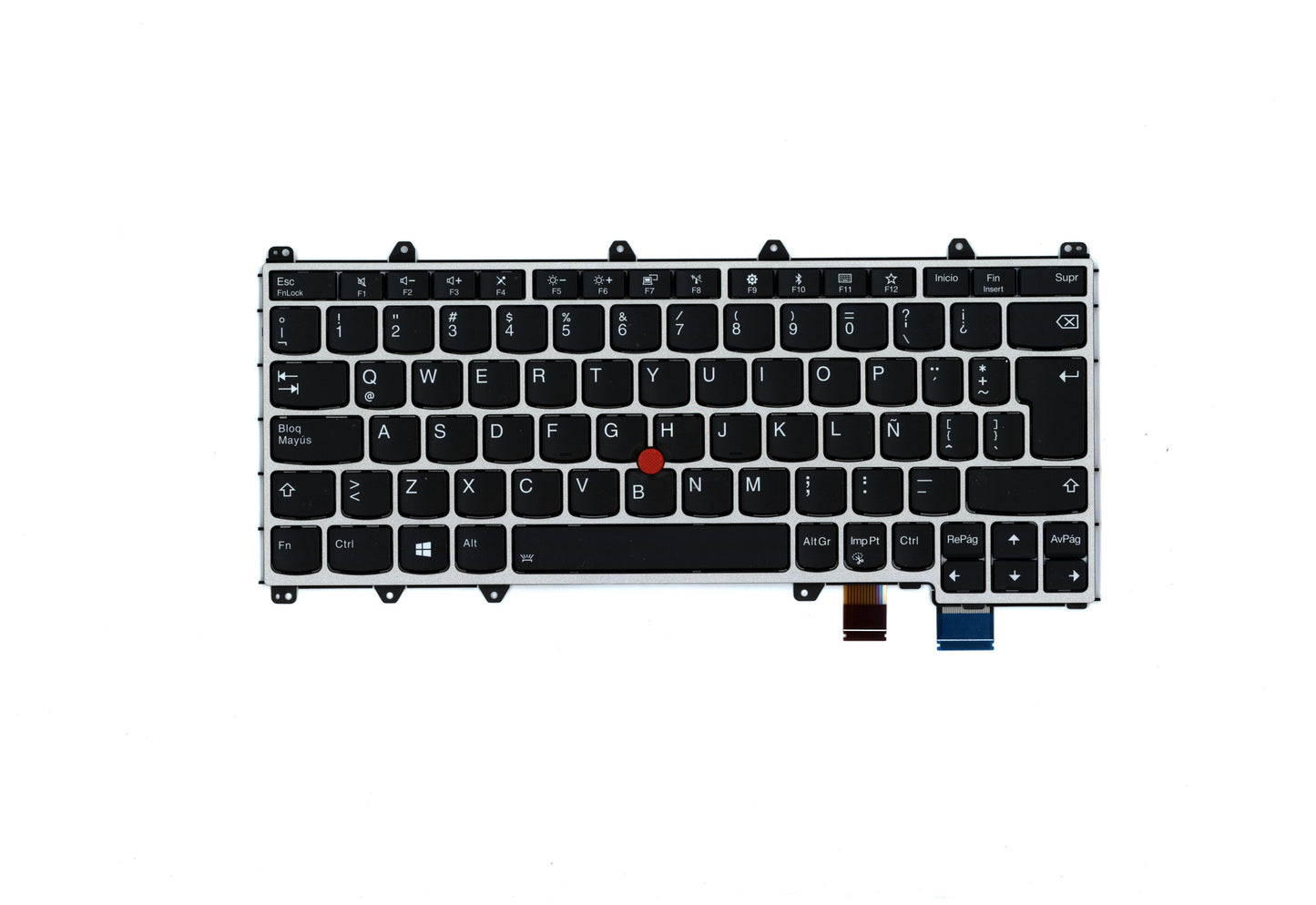 Lenovo Kb Chicony Silver Latin - 01HW658