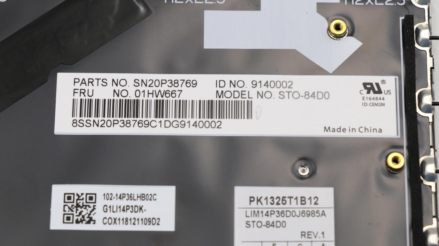 Lenovo Kb Chicony Silver Ger - 01HW667
