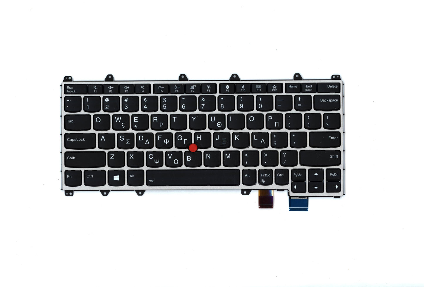 Lenovo Kb Chicony Silver Grk - 01HW668