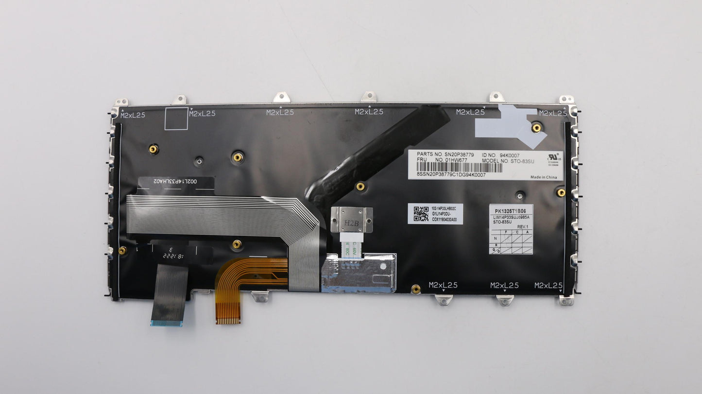 Lenovo Kb Chicony Silver Rus - 01HW677