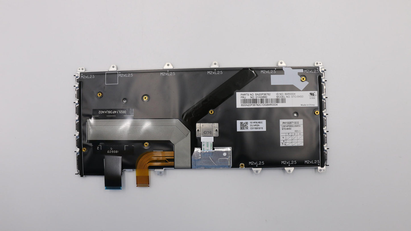 Lenovo Kb Chicony Silver Swd - 01HW680